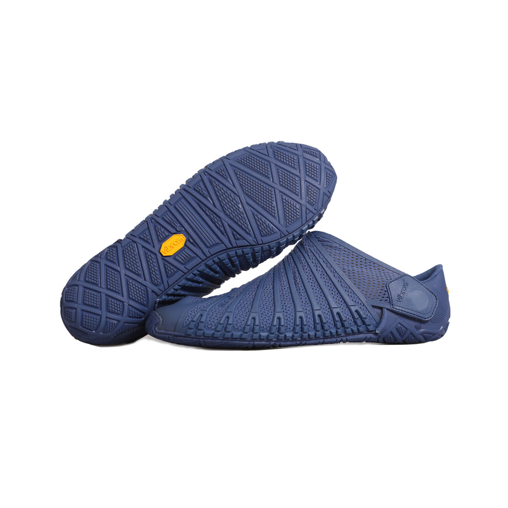 Vibram Furoshiki Knit Kısa Erkek Ayakkabı Mavi,CX0124985